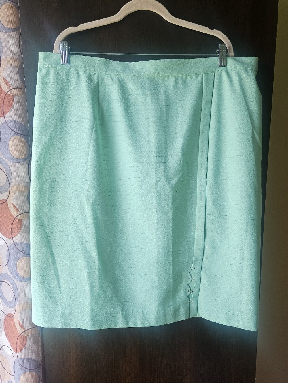 Alfred Dunner Mint Green Pencil Skirt Size 20W